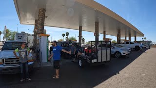 $4.75 per Gallon, Circle K Gas Station, 710 E Pima St, Gila Bend, Arizona, 27 March 2022