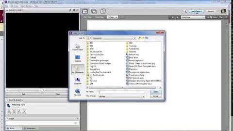 Uploading PowerPoint to Collaborate