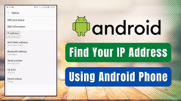 How to Find Your IP Address Using an Android Phone !