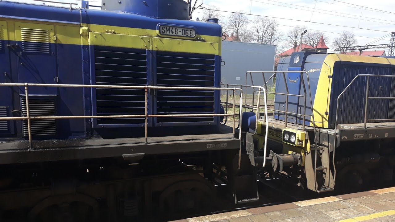 Robostonka 15D-036 i Tamara SM48-068 Majkoltrans z FASami 443V w Nowych Skalmierzycach