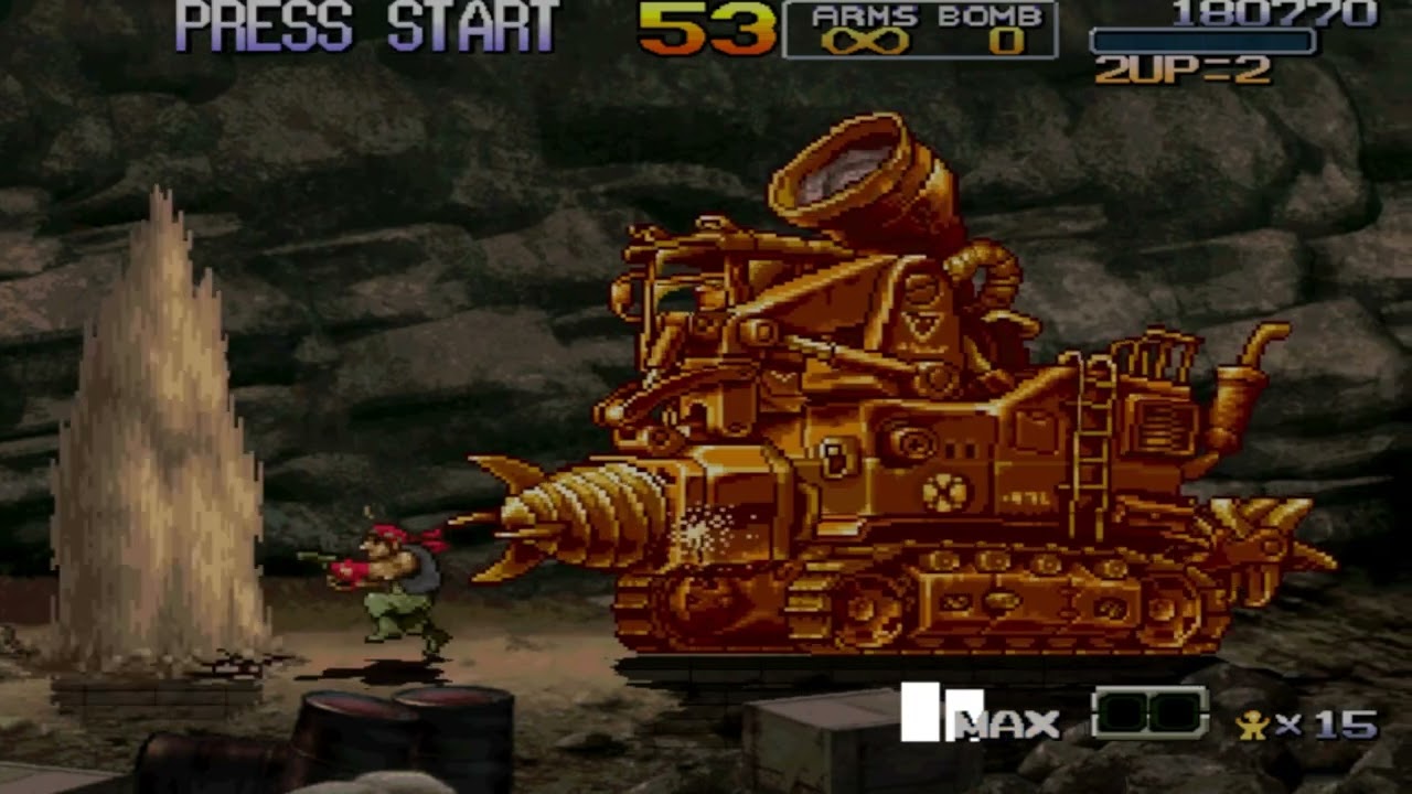 Metal Slug 6 Bull Drill boss 1