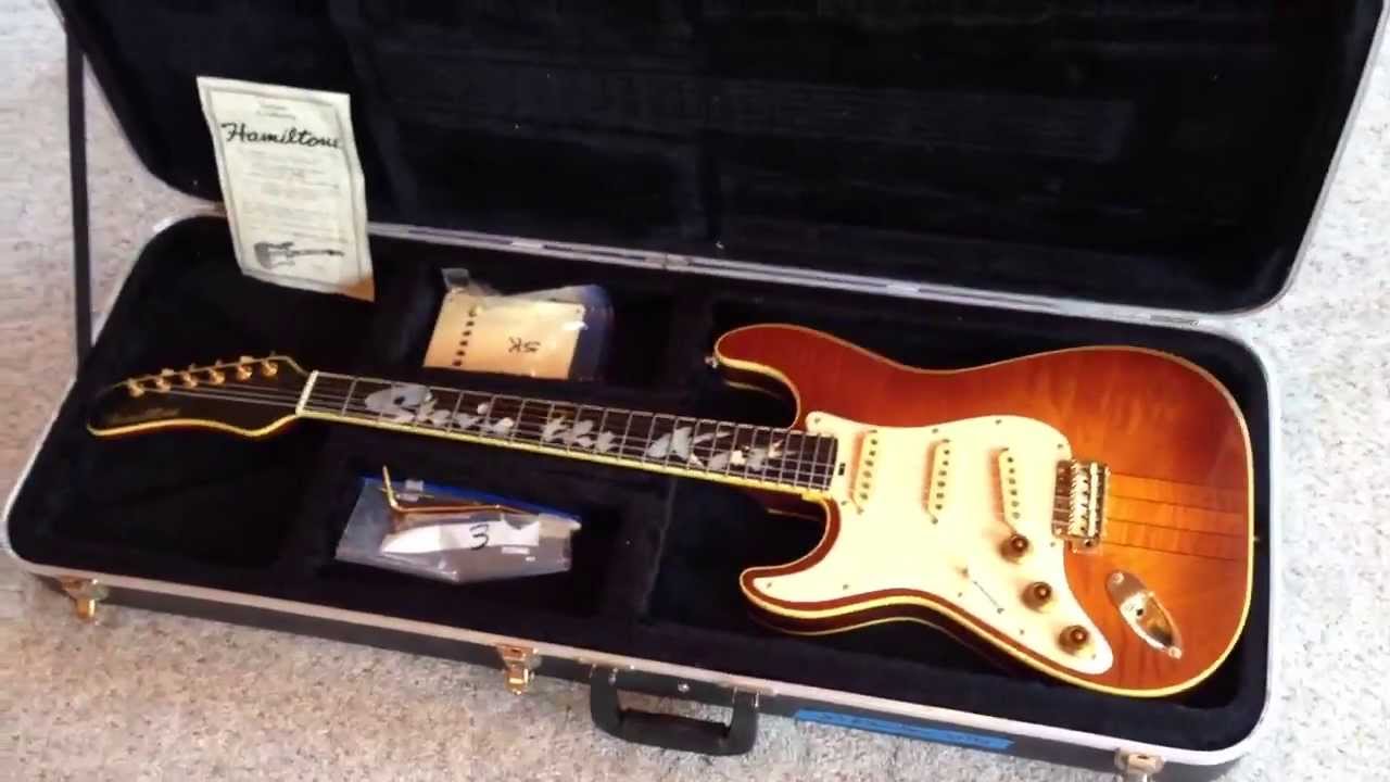 1998 Left Handed James Hamilton SRV Hamiltone EDDIE VEGAS 1998 Left Handed James Hamilton SRV Hamiltone EDDIE VEGAS