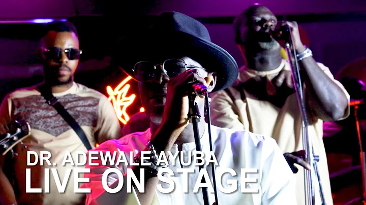 Dr. Adewale Ayuba Live On Stage At Westend In Akowonjo Egbeda