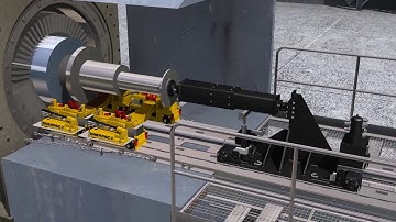 Generator Rotor Removal and Installation System   Enerpac Heavy Lifting Technology