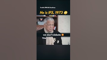 Hij is IFS, 1973 😳 UPSC Interview | Deepak Vohra