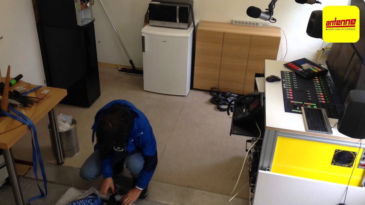 Antenne Blackout Challenge - Mission Kran: Die ersten Aufbauarbeiten