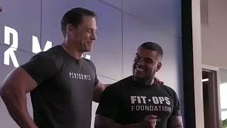 John Cena Believe in others who help you to believe in yourself.