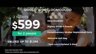 Ovolo Woolloomooloo Sydney Harbourside Designer Stay with Daily Breakfast and Complimentary Minibar