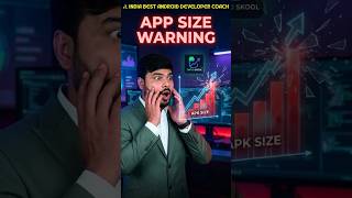 APK Size Secrets Developers Hide 🤯📱🔥 #AndroidDev #AppOptimization #DroidSkool