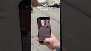 iPhone 16 Pro Max Action Mode Is NEXT LEVEL! 📱🎥 Wait Until the End! #iPhone16ProMax #ActionMode