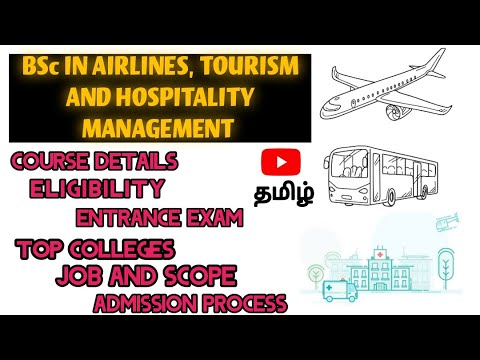 BSc Airlines|Tourism And HospitalityManagement|Eligibility|Entrance Exam|Colleges|JobScope|Admission