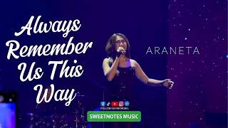 Download Lagu Always Remember Us This Way | Lady Gaga - Sweetnotes Live @ Araneta Coliseum MP3