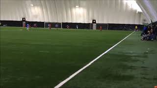 Kevon Hang #10 Vardar vs  Michigan Lightning 01 - Total Soccer Indoor 11v11 2017-2018 Season