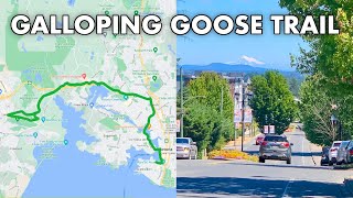 Bike Ride on the Galloping Goose Trail, Victoria BC