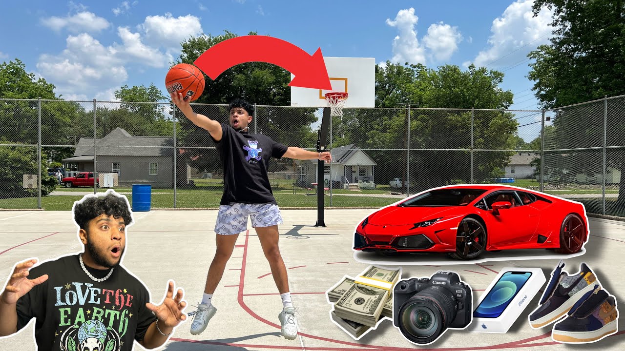 Make The IMPOSSIBLE Shot, Win The PRIZE!!! - YouTube