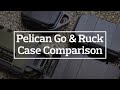 Pelican GO and RUCK Case Comparison (G10 vs G40 vs R20 vs R40)