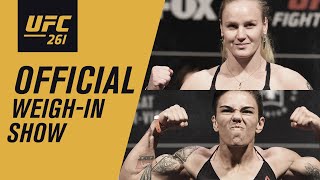 UFC 261: Live Weigh-in Show