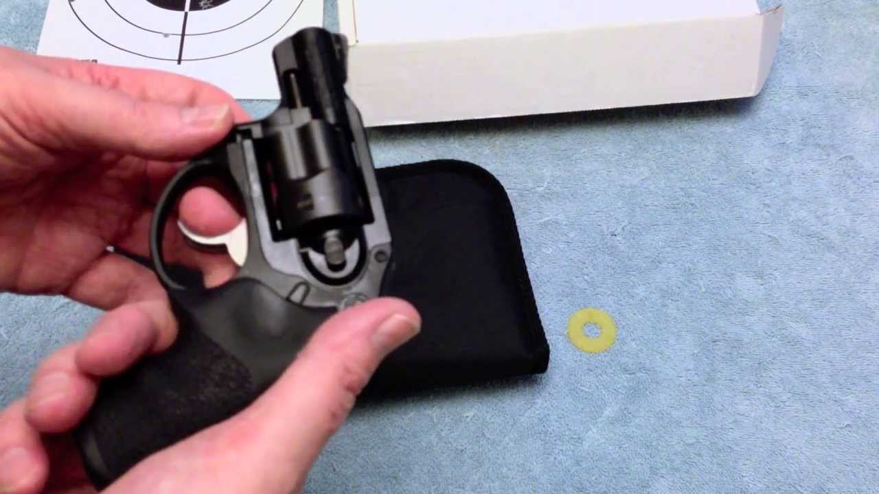 Ruger LCR .38 Special +P Revolver unboxed
