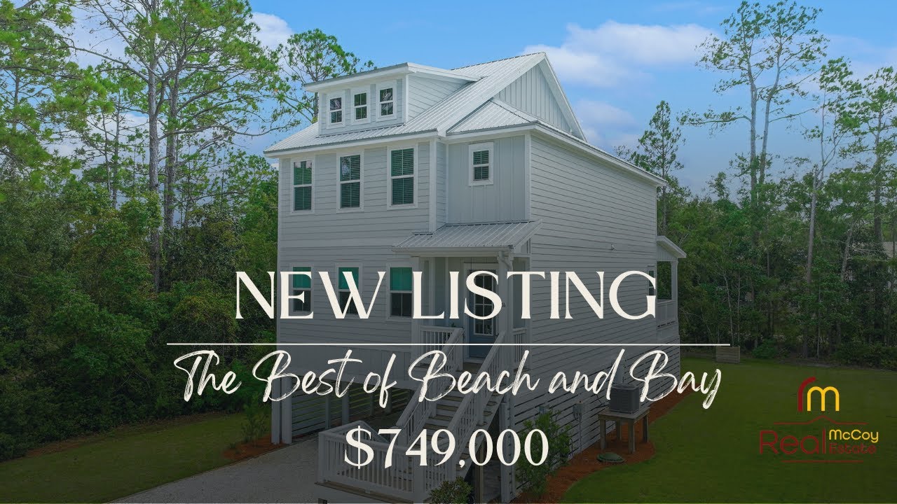 Immaculate Home with the Best of Beach and Bay in Santa Rosa Beach