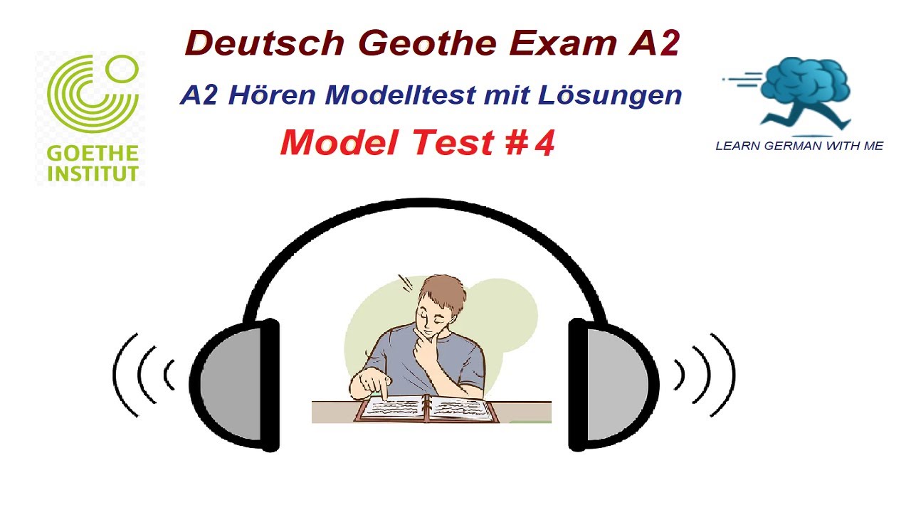 Deutsch A2 Hören mit Lösungen Goethe || 4