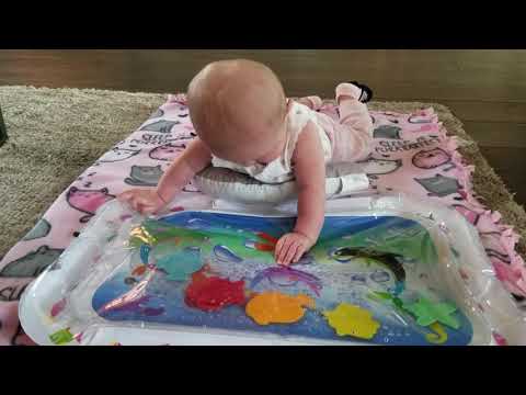 tummy time water mat