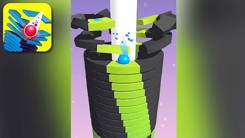 Stack Ball 3D - Gameplay Showcase (iOS) game play