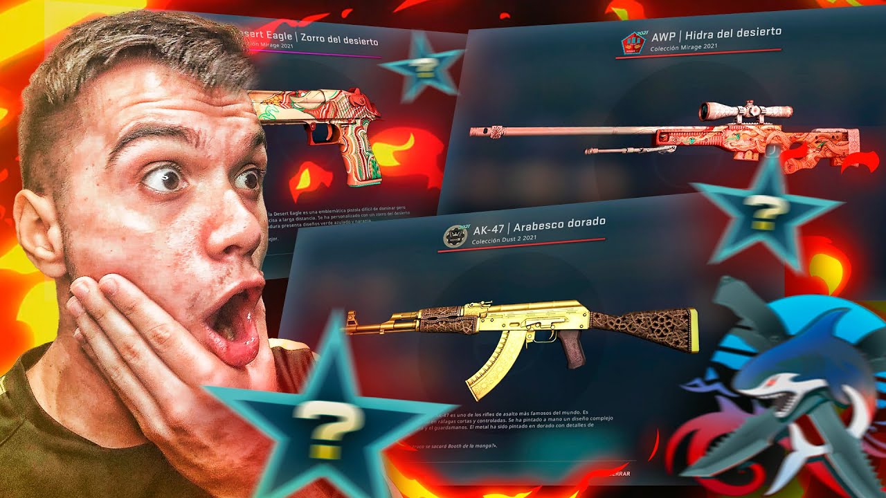 ABRO MUCHAS CAJAS DE LA OPERACIÓN RIPTIDE Y ME SALE ESTO... CSGO