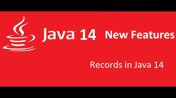 Java 14 new features | Records in Java JDK 14 | Java Beam