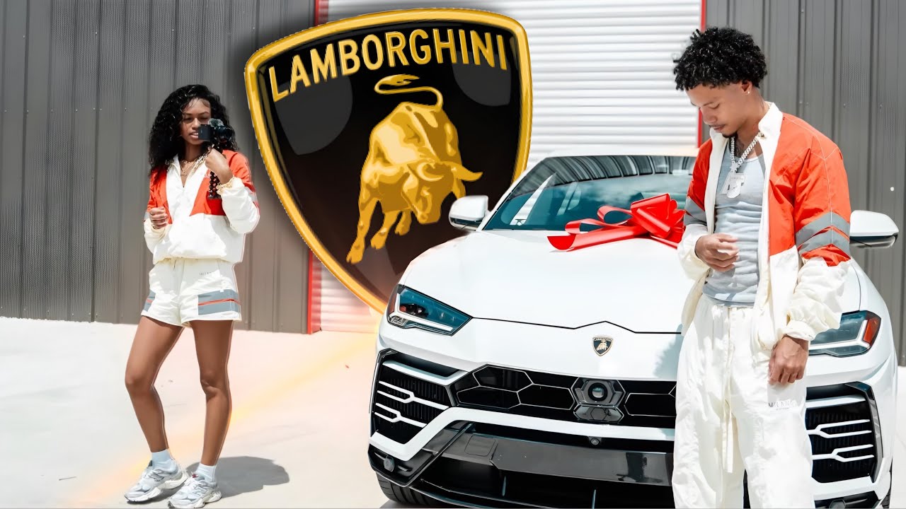 I BOUGHT MY BOYFRIEND A LAMBORGHINI URUS AT 19 *EMOTIONAL* - YouTube