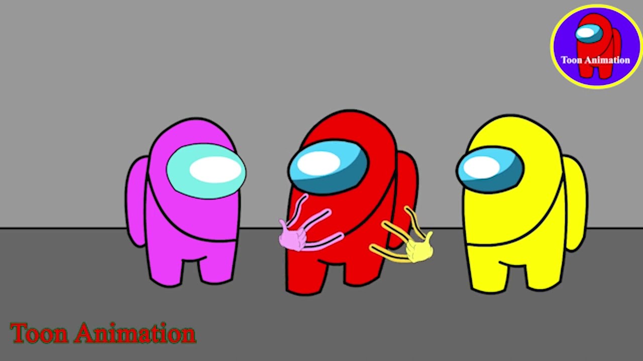 CUP SONG the BEST moments! Cute Cat (Among Us animation)