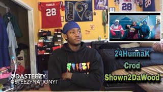 24Hunnak x Crod x Shown2DaWood - Knock Down | Dir. @SippinVisuals | Prod. SureSlap x YBD (Reaction)