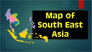 Map of Southeast Asia: Explore Countries, Capitals, and Diversity in Southeast Asia!
