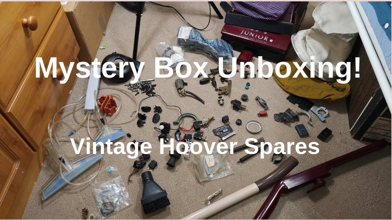 UNBOXING a load of VINTAGE Hoover parts! Mystery Box! YouTube