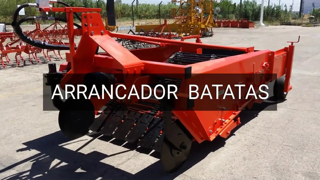 ARRANCADOR DE BATATA FIALHO FI-ARB/06/2T/1500/MEC C/ TAPETE LATERAL DE  DESCARGA