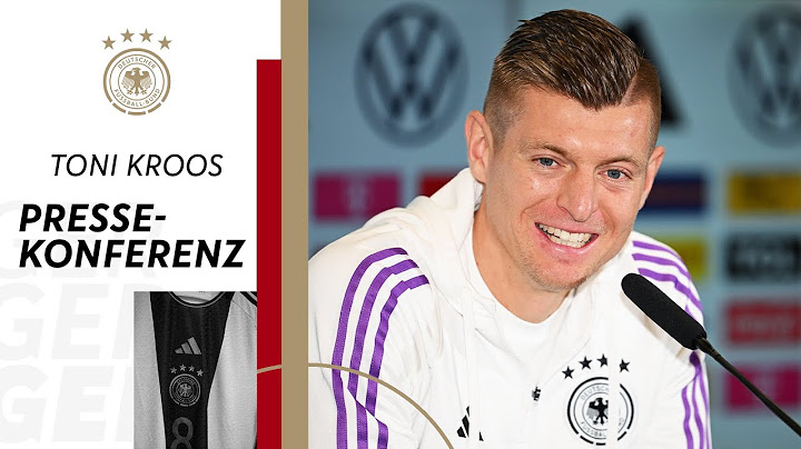🎙️ Pressekonferenz der Nationalmannschaft mit Toni Kroos