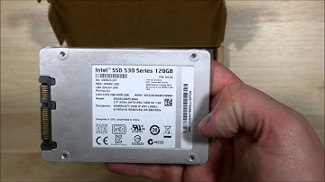Intel SSD 530 Series 120GB - Mini ITX Build - Unboxing