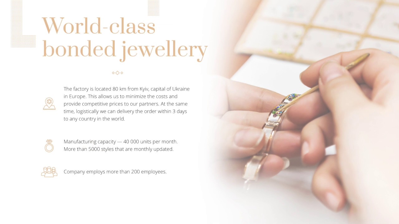 Animated PowerPoint Presentation for BigSun Jewellery Brand