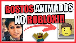 Rostos ANIMADOS no ROBLOX #roblox#robloxfyp#robloxcuriosidades#robloxm