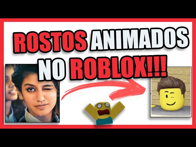 Rostos ANIMADOS no ROBLOX #roblox#robloxfyp#robloxcuriosidades#robloxm