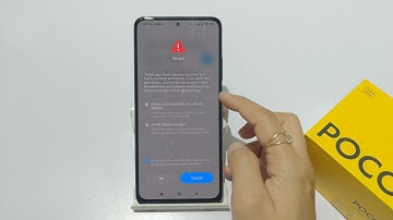 How to install third party app in poco m6 pro 5G | poco m6 pro me unknown sources kaise install kare