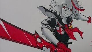 Drawing Ryūko Matoi, Kill La Kill