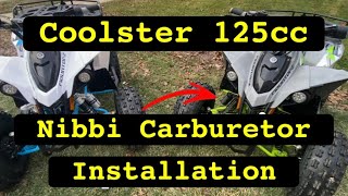 Chinese Four Wheeler Carburetor Replacement 125cc engine 
