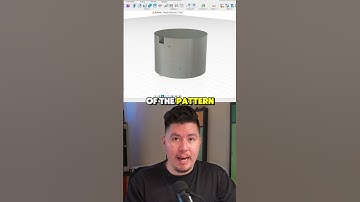 Create this Square Knurling Effect on Your 3D Prints #shorts #3dprinting #fusion360