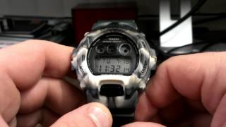 DW6900MC-7 JAM'IN COLORS Black & White Camouflage Casio G-Shock Watch Review - Limited Edition Camo