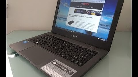 Acer Aspire One Cloudbook Runs Linux Mint