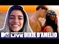 Dixie D’Amelio on “Be Happy” Music Video & Awkward Noah Beck Kiss | #MTVFreshOut