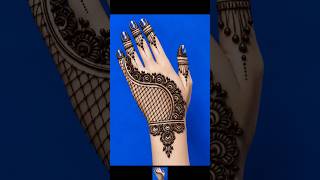 Latest Elegant Mehndi design #mehndi #henna #shorts #trending #bridalmehndi #stylishmehndi