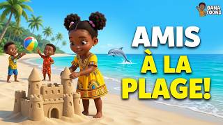 LES JEUX RIGOLOS À LA PLAGE ! Une Aventure Magique pour les Enfants ! screenshot 3