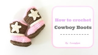 Check out updated video for this 0-3 months cowboy booties** https://www.youtube.com/watch?v=CsorELUpTSY Thanks for 