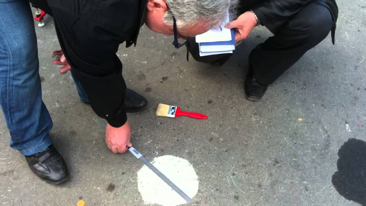 Macrotexture Test in Rubberised Asphalt mixture in Lamia 3